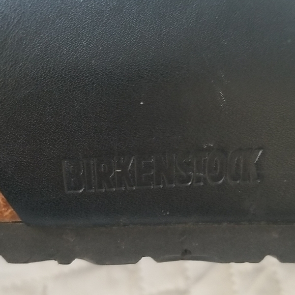 Birkenstock Black Leather Sandals - Picture 2 of 9